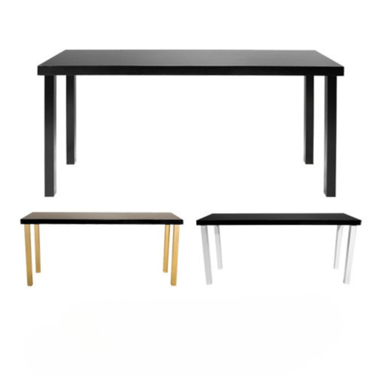 Black Modern Communal Hi-Boy Table