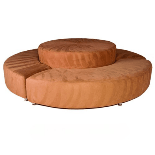 Round Settee - Orange