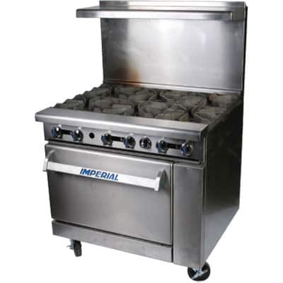 6-Burner Stove with Oven