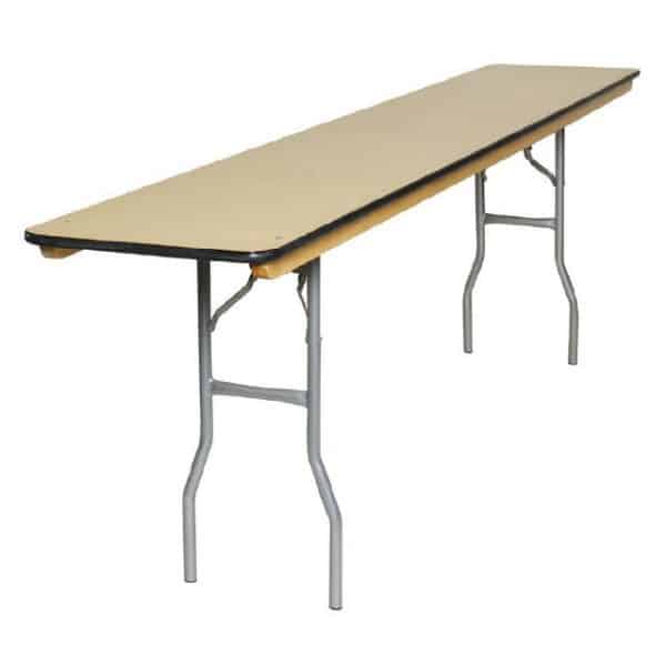 6' x 18" Banquet Table