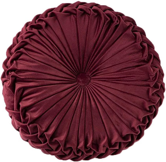 Pillow Collection - Maroon Pintuck Pillow