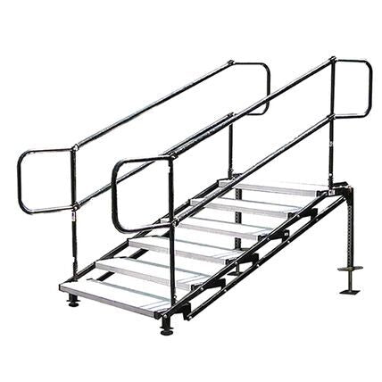 6-Step Stairs for 24" - 42" High Stage