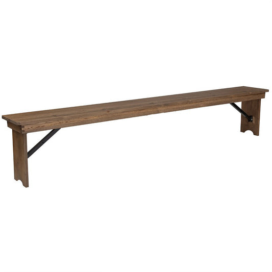Wooden Bench - Brown