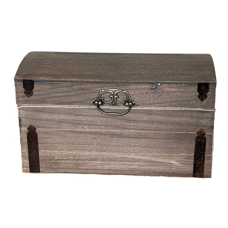 Wood Chest Card Box