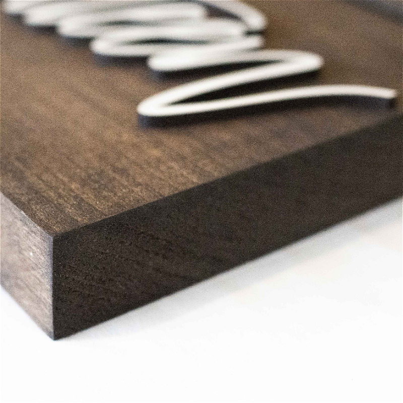 Wood Block Table Numbers