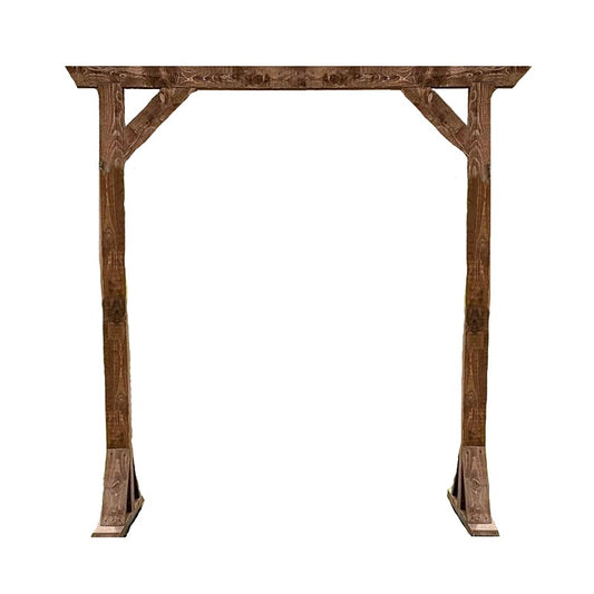 Traditional Wooden Rectangle Arch