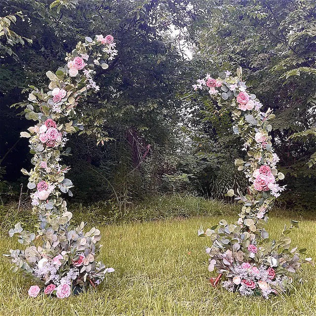 Copper Floral Stands