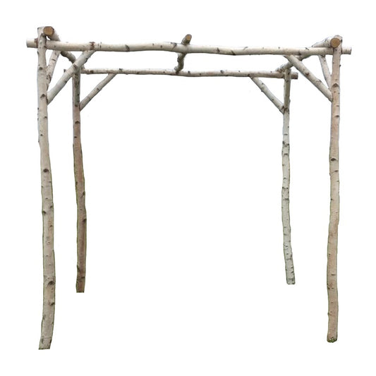 White Birch Chuppah
