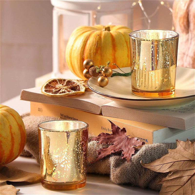 Votive Candle Holder - Gold