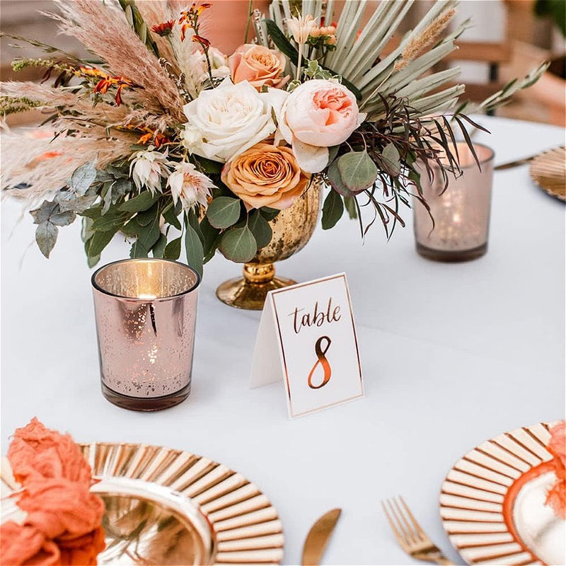 Votive Candle Holder - Rose Gold