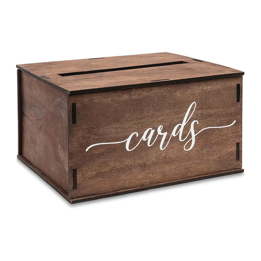Wooden Card Box