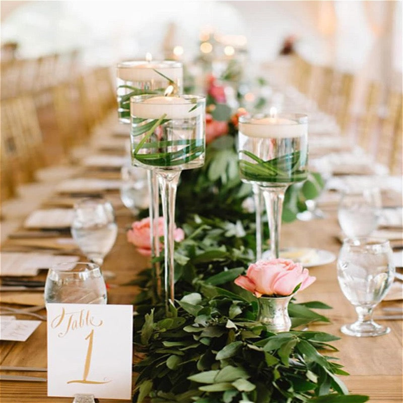 Pedestal Candle Holder - 7.8"