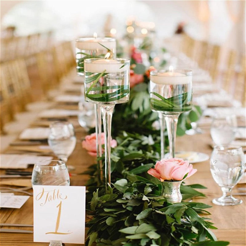 Pedestal Candle Holder - 9"