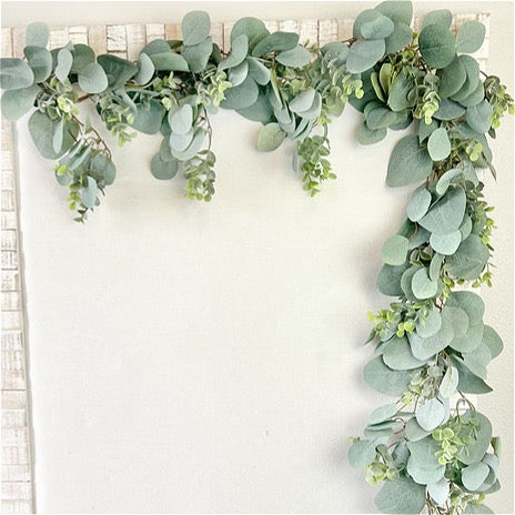 Faux Eucalyptus Greenery Garland - 6'