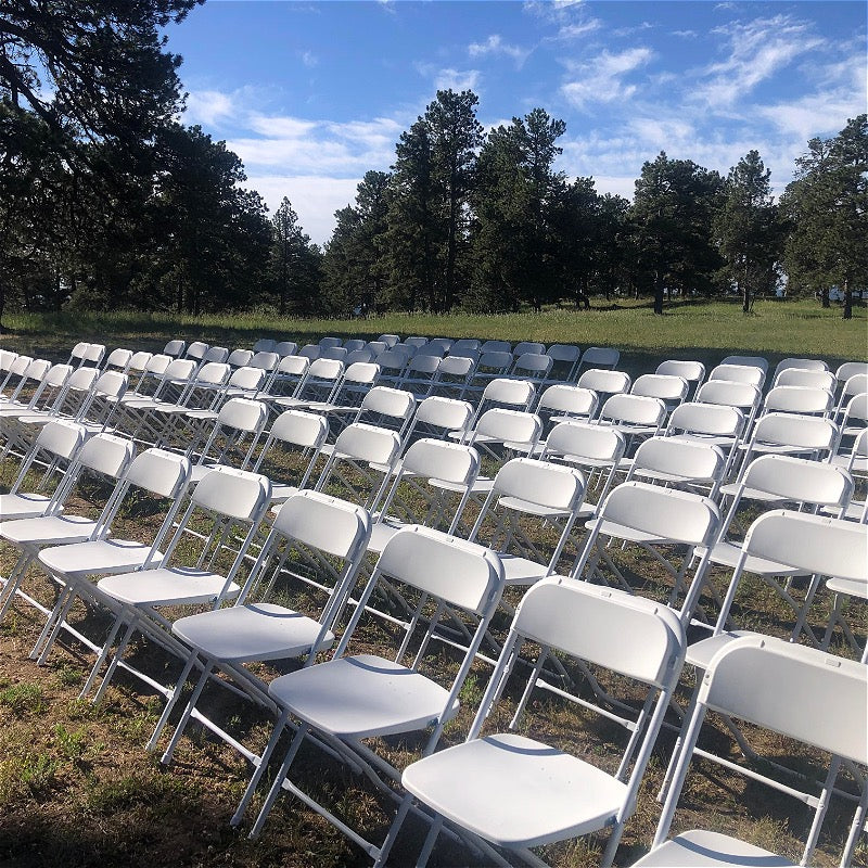 Folding Chair - White