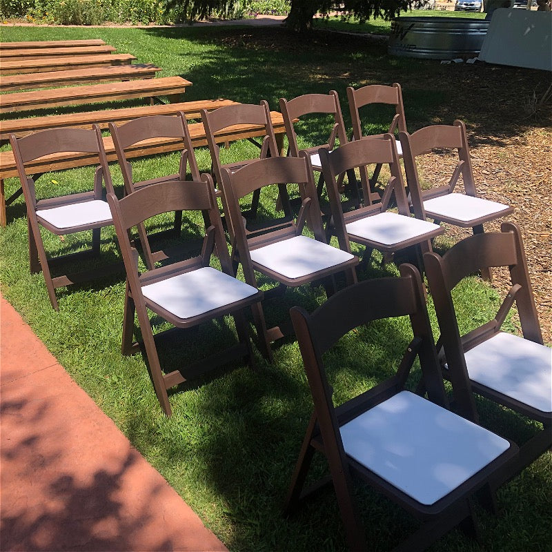 Garden Chair - Dark Brown