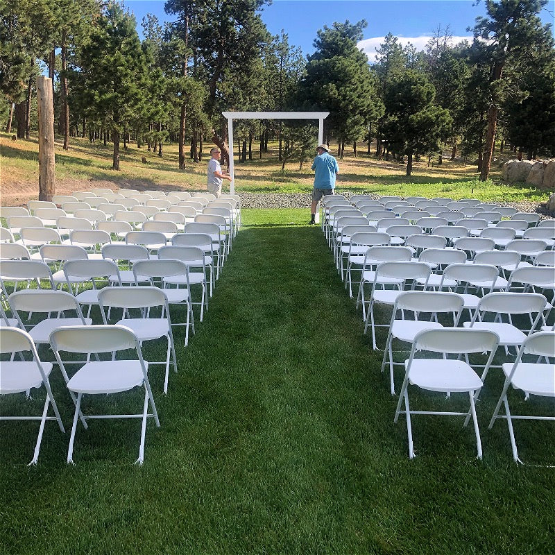 Folding Chair - White