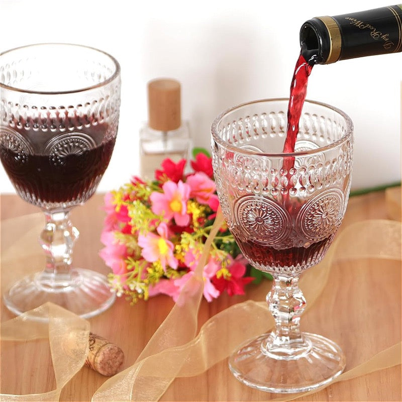 Drinkware Vintage Goblets - Clear