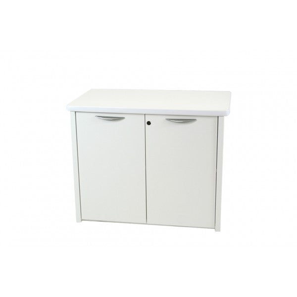 Storage Cabinet Locking - White