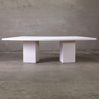 Curved Fabric Table