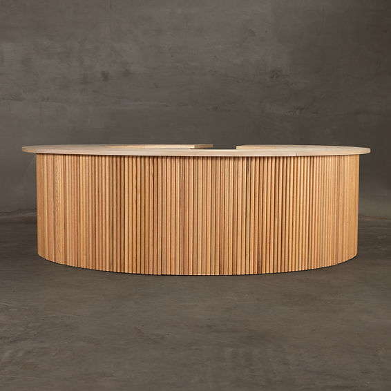 Cyprus Round Bar (Multiple Countertop Color Options)
