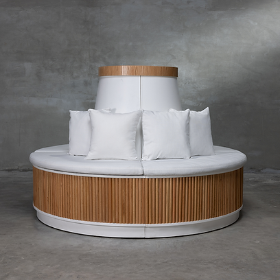 Cyprus Round Banquette