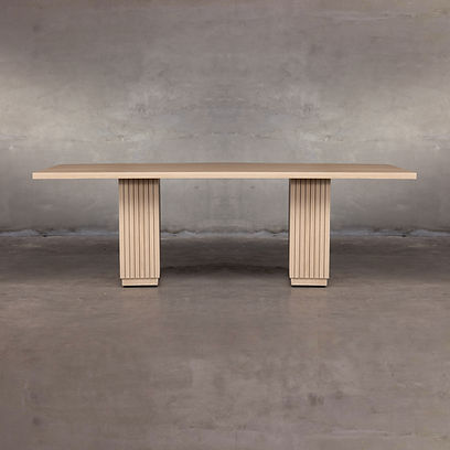 Slat Rectangle Dining Table
