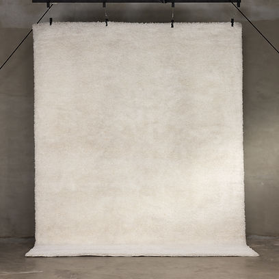 White Shag Rug
