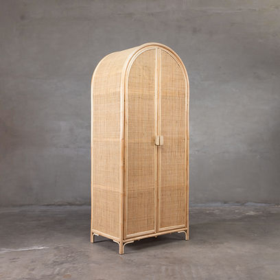 Rattan Armoire