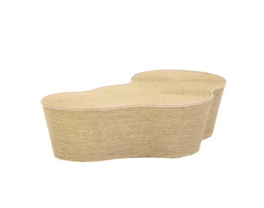 Seagrass Slab Coffee Table