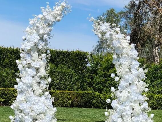 Penelope (Broken Arch) - Floral Arch