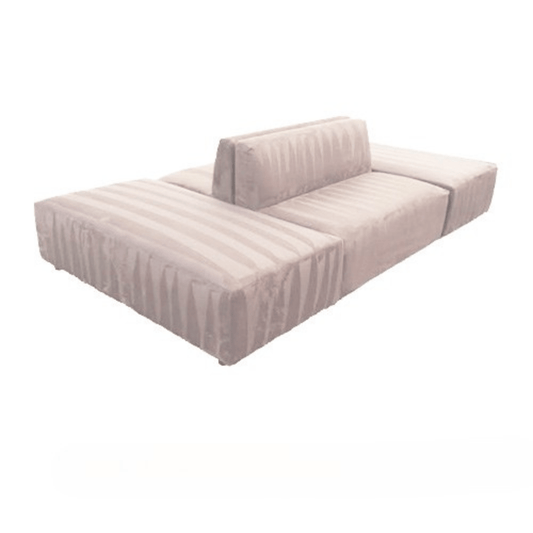 Armless Island Bench - Beige