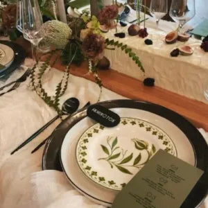 Matte Black Flatware