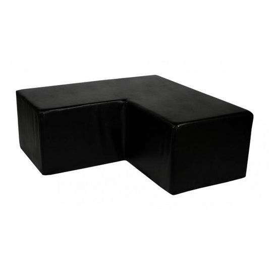 Angle Ottoman - Black