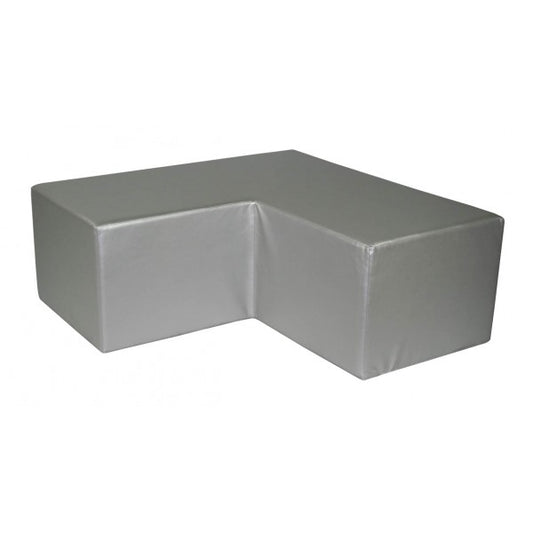 Angle Ottoman - Grey