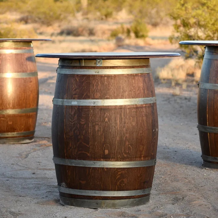 Wine Barrel High Boy