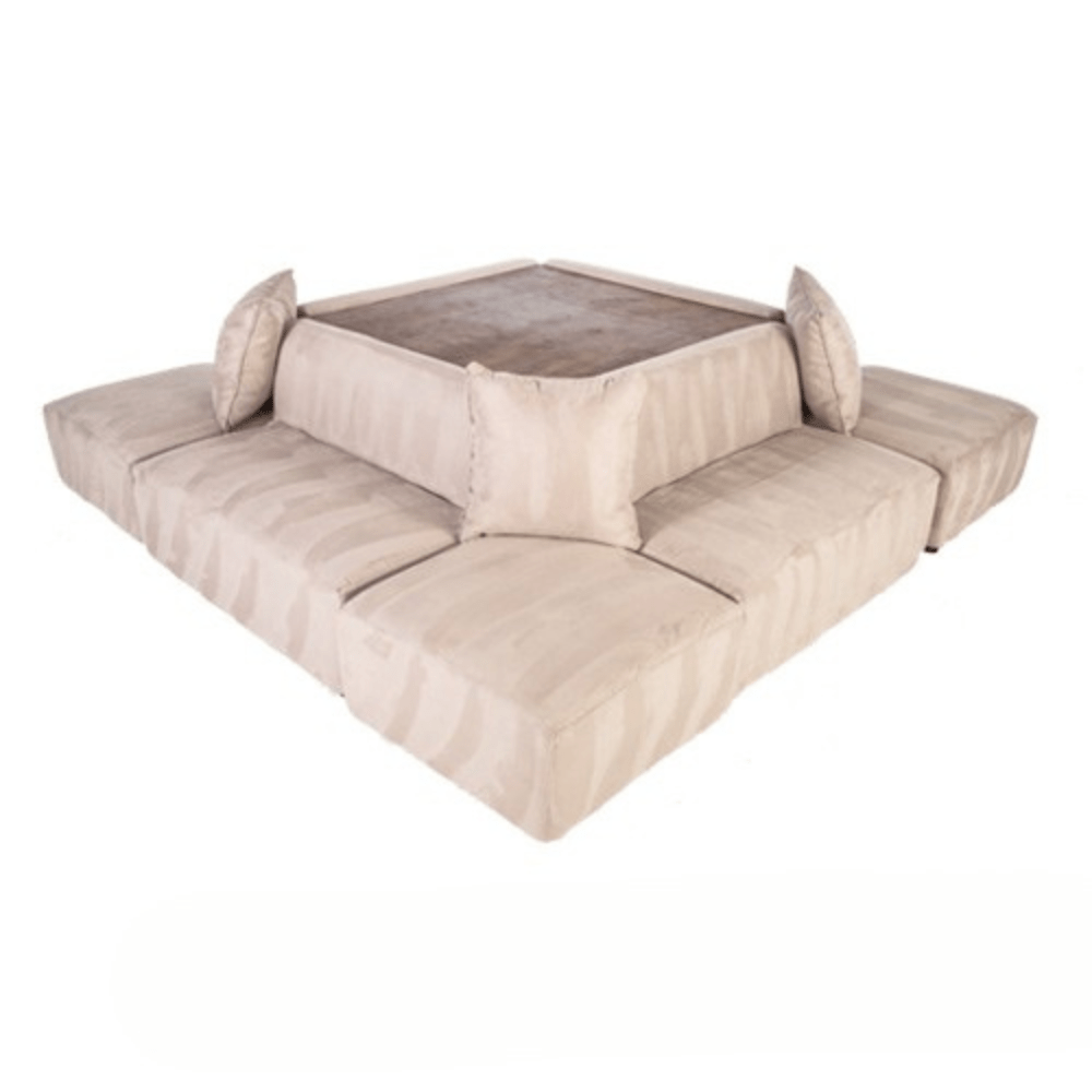 Square Sectional - Beige