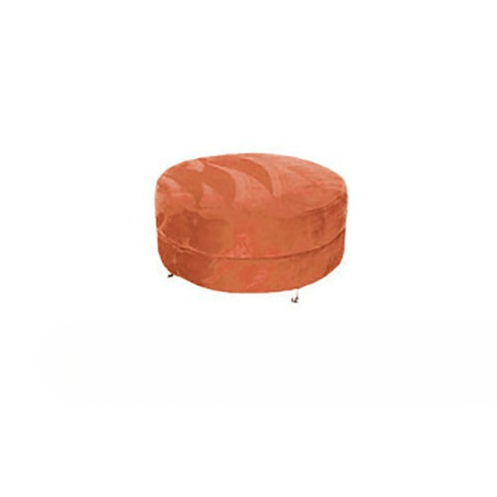 Oversized Ottoman - Orange