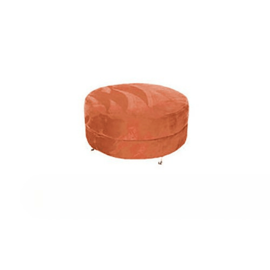 Oversized Ottoman - Orange