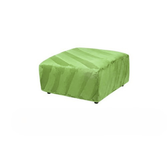 Square Ottoman - Green