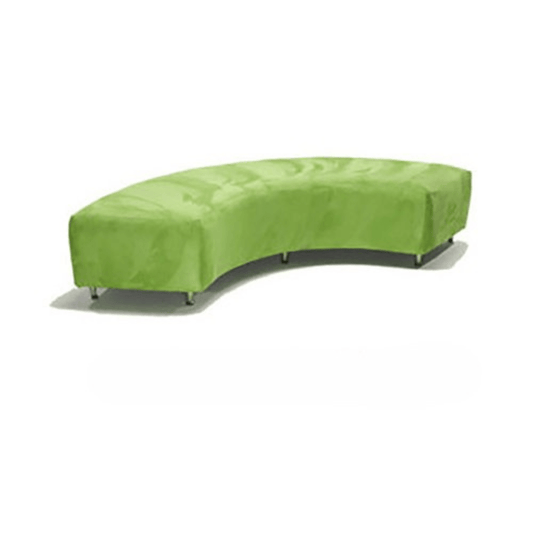 Curved Bench - Green