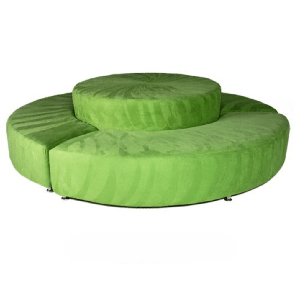 Round Settee - Green