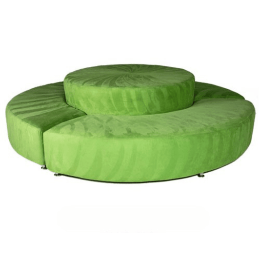 Round Settee - Green