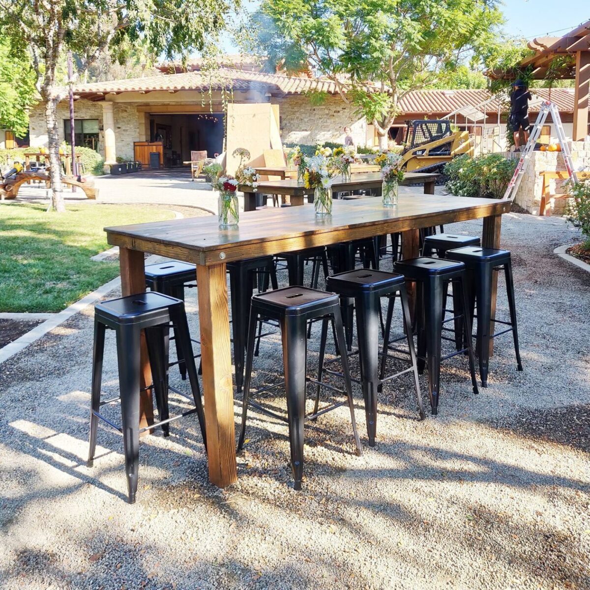 8' Hickory Hairpin Bar