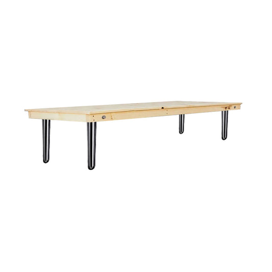 8' Hairpin Honey Coffee Table