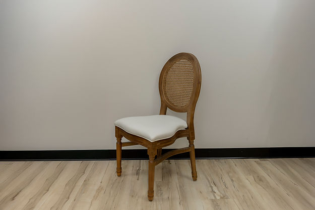 Louis Rattan Back Chairs