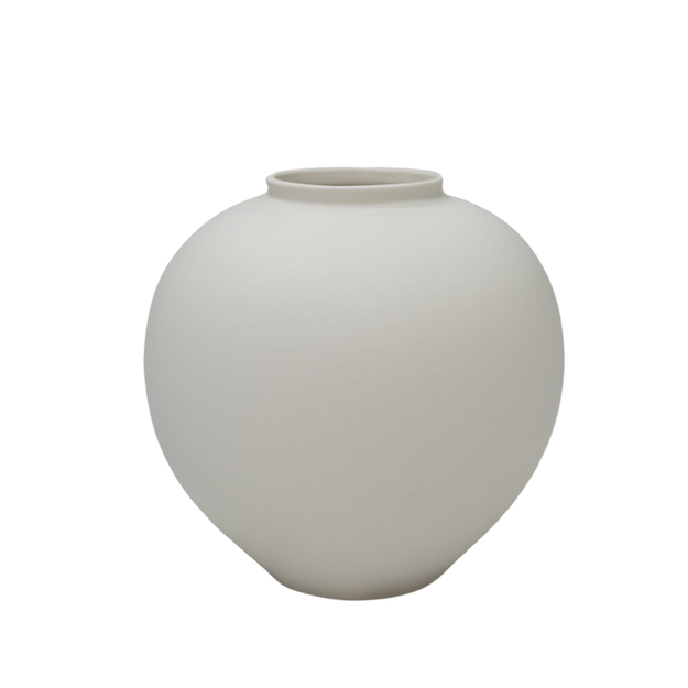 Grand Ceramic Round Vase