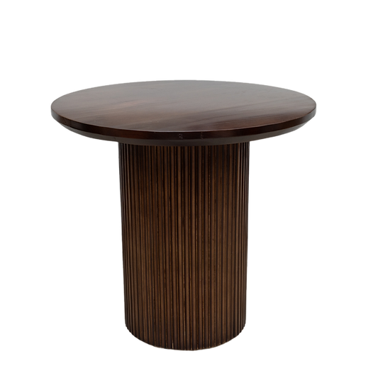 Walnut Pedestal Table