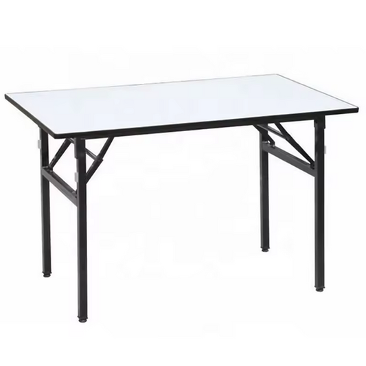 White PVC Top Rectangle Tables