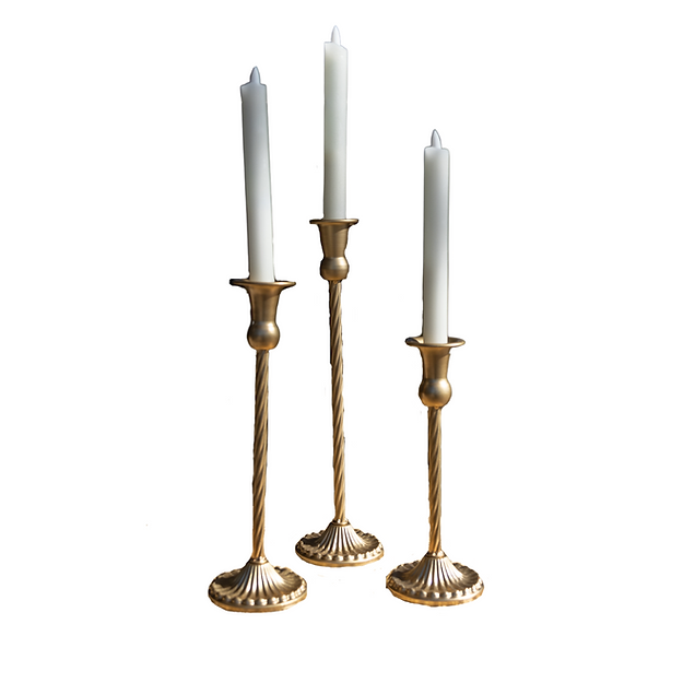 Threaded Rod Single Head Candle Holder